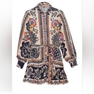 Farm Rio Romantic Garden Mini Dress NWTs small and xs